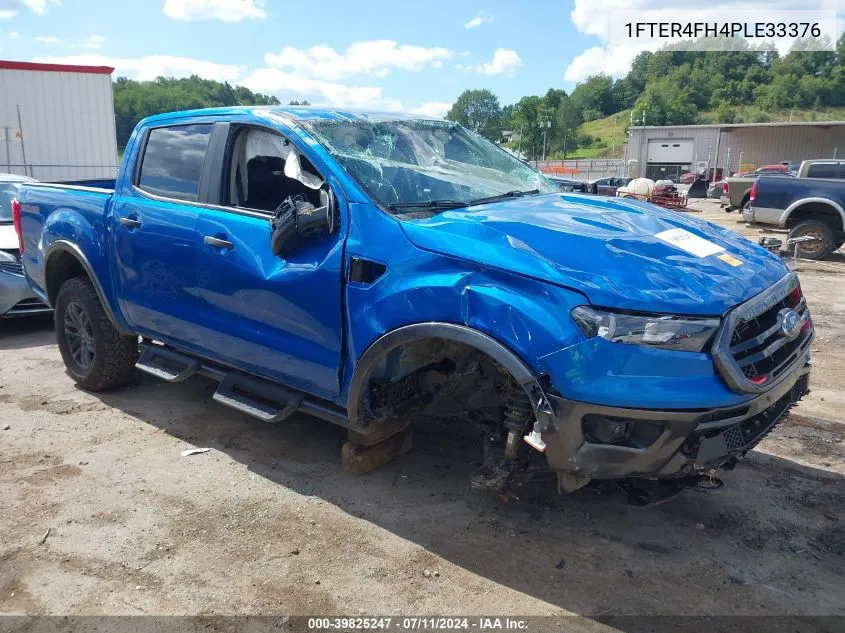 2023 Ford Ranger Xlt VIN: 1FTER4FH4PLE33376 Lot: 39825247