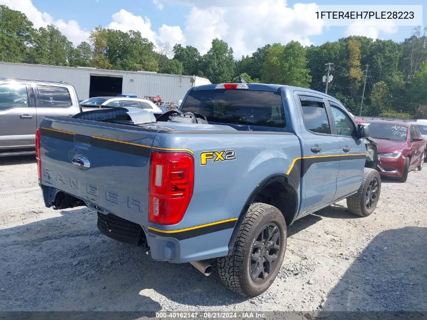 2023 Ford Ranger Xlt VIN: 1FTER4EH7PLE28223 Lot: 40162147