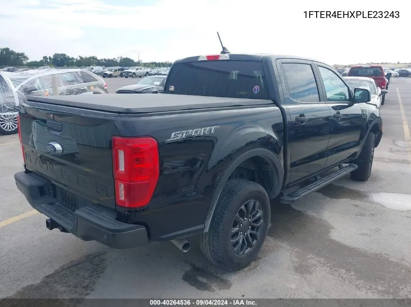 2023 Ford Ranger Xlt VIN: 1FTER4EHXPLE23243 Lot: 40264536