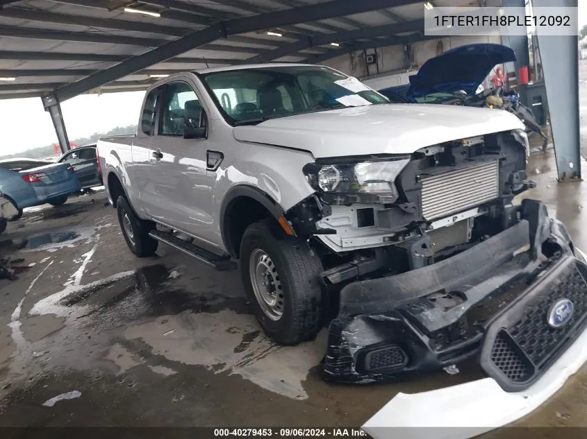 2023 Ford Ranger Xl VIN: 1FTER1FH8PLE12092 Lot: 40279453