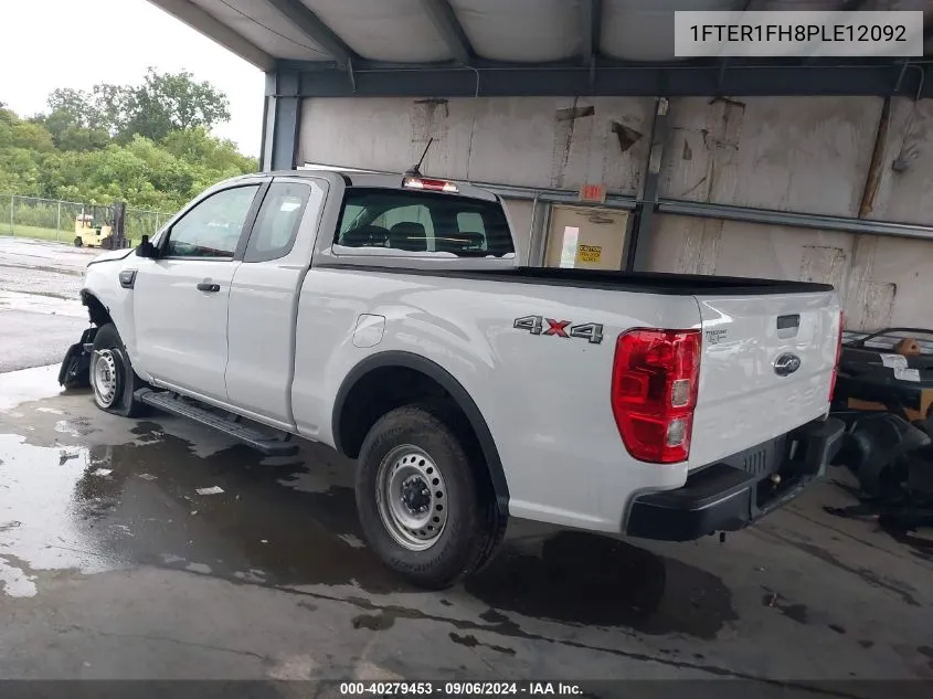 2023 Ford Ranger Xl VIN: 1FTER1FH8PLE12092 Lot: 40279453