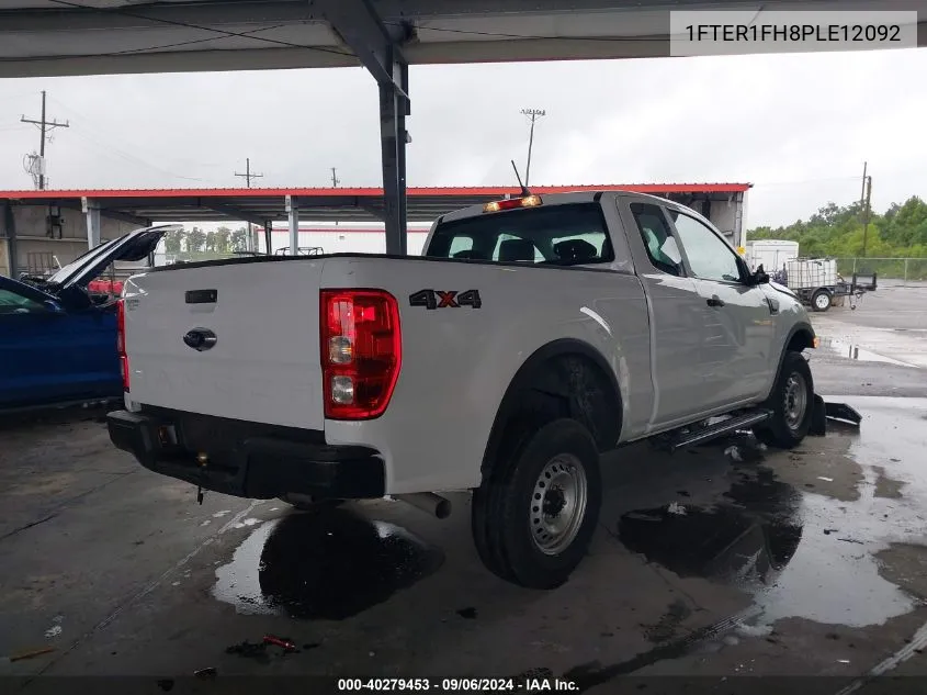 2023 Ford Ranger Xl VIN: 1FTER1FH8PLE12092 Lot: 40279453