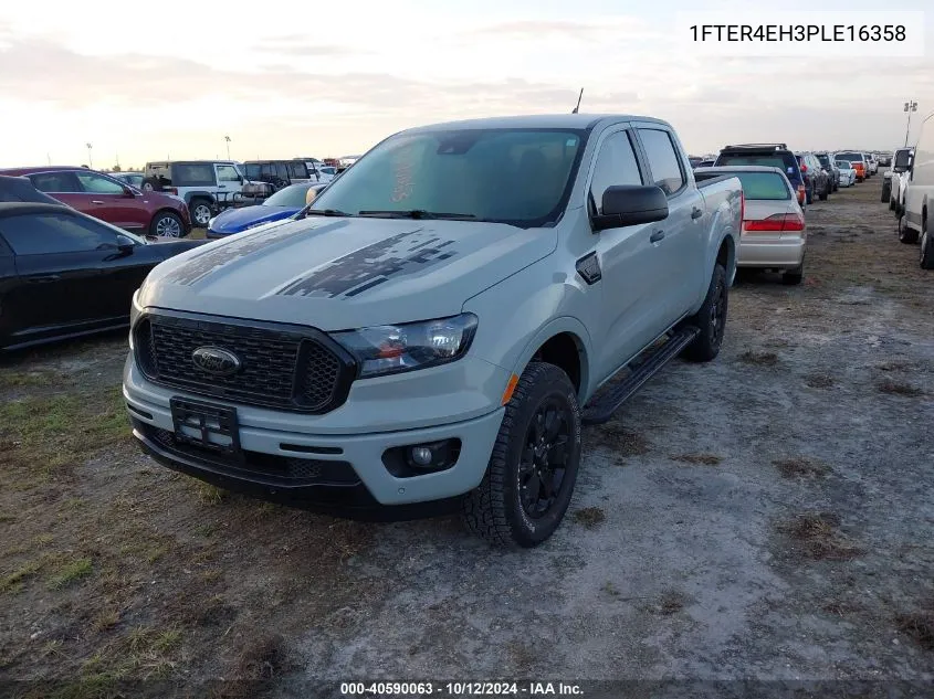 2023 Ford Ranger Xl/Xlt/Lariat VIN: 1FTER4EH3PLE16358 Lot: 40590063