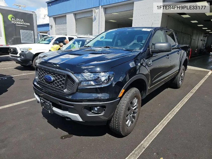 2023 Ford Ranger Xlt VIN: 1FTER4FH9PLE33177 Lot: 40637755