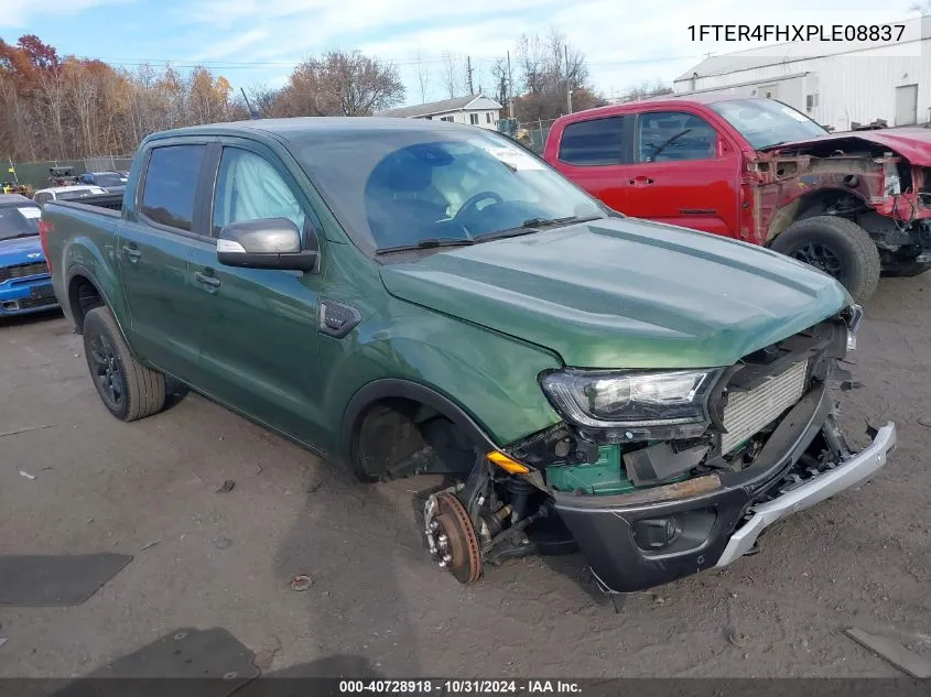 2023 Ford Ranger Lariat VIN: 1FTER4FHXPLE08837 Lot: 40728918