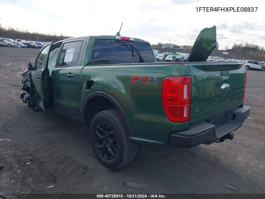 2023 Ford Ranger Lariat VIN: 1FTER4FHXPLE08837 Lot: 40728918