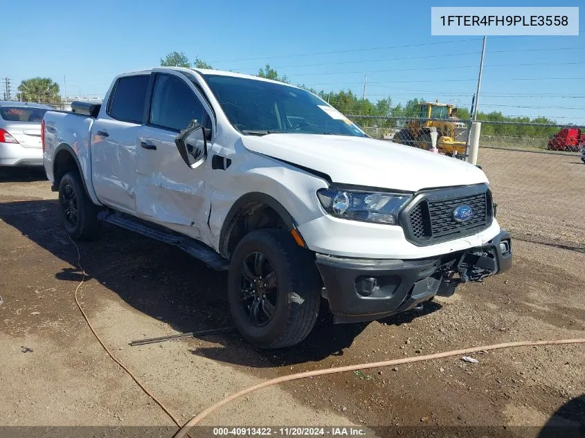 2023 Ford Ranger Xl VIN: 1FTER4FH9PLE3558 Lot: 40913422