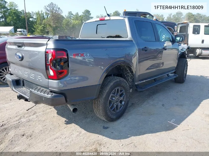 2024 Ford Ranger Xlt VIN: 1FTER4HH1RLE18009 Lot: 40254420