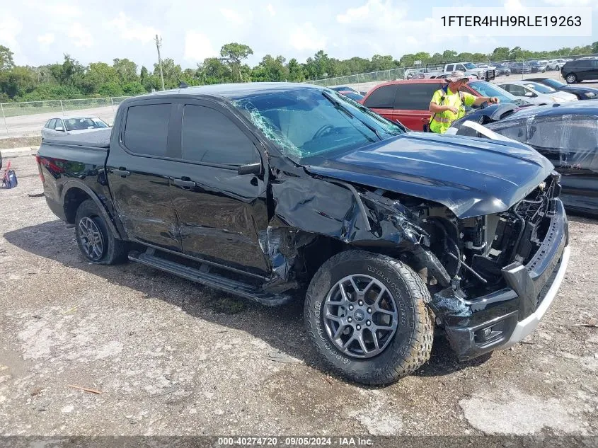 2024 Ford Ranger Xlt VIN: 1FTER4HH9RLE19263 Lot: 40274720