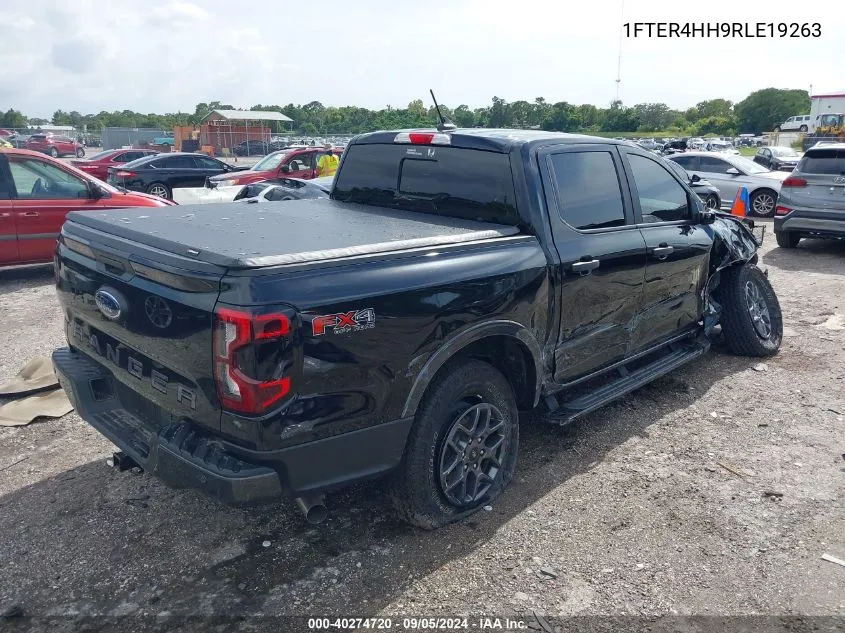 2024 Ford Ranger Xlt VIN: 1FTER4HH9RLE19263 Lot: 40274720