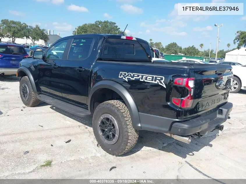 2024 Ford Ranger Raptor VIN: 1FTER4LR6RLE37946 Lot: 40378335