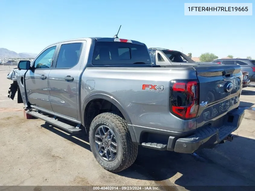 2024 Ford Ranger Xlt VIN: 1FTER4HH7RLE19665 Lot: 40402014