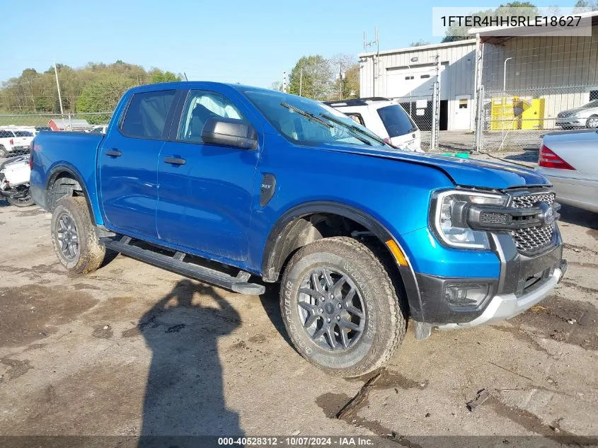 2024 Ford Ranger Xlt VIN: 1FTER4HH5RLE18627 Lot: 40528312