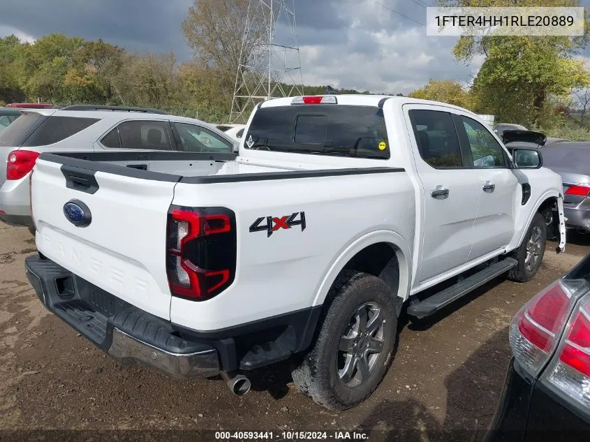 2024 Ford Ranger Xlt VIN: 1FTER4HH1RLE20889 Lot: 40593441