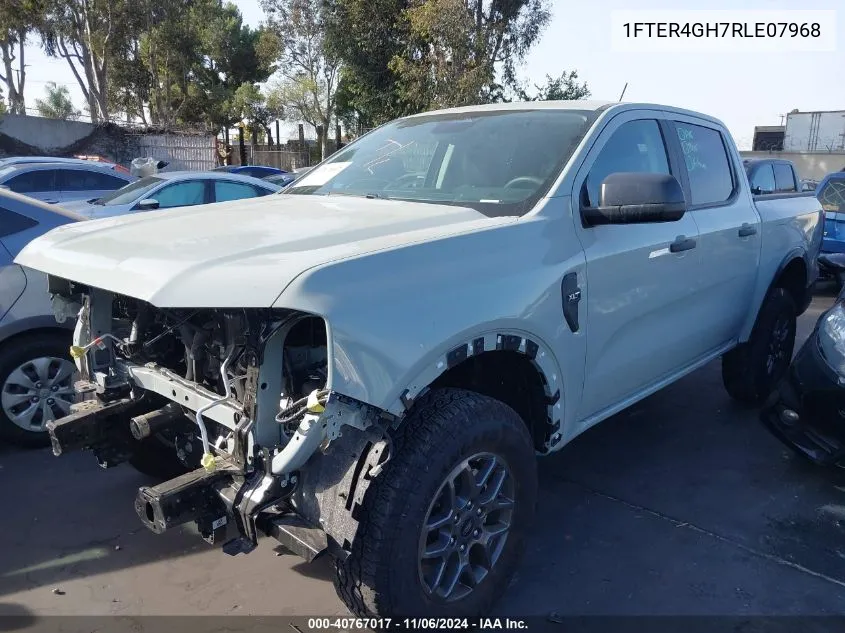 2024 Ford Ranger Xlt VIN: 1FTER4GH7RLE07968 Lot: 40767017