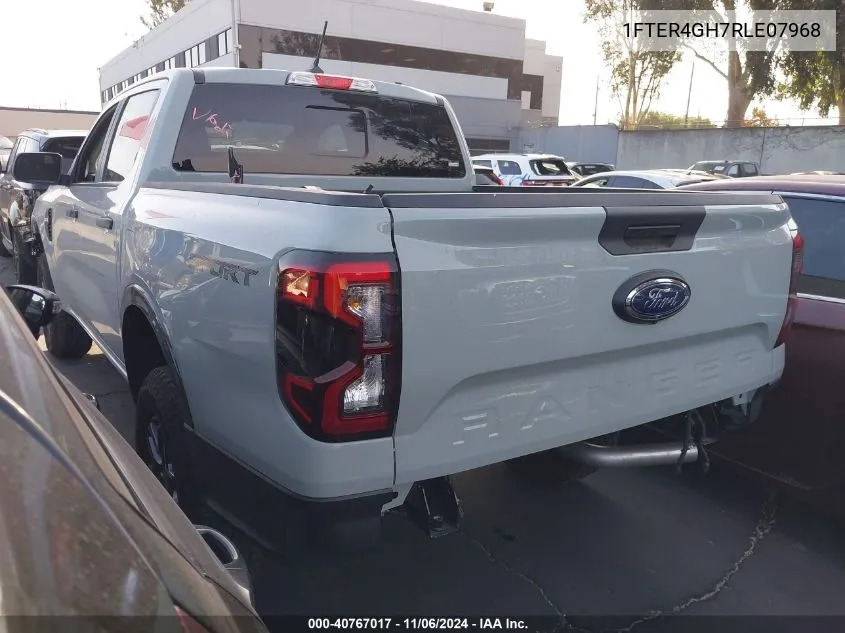 2024 Ford Ranger Xlt VIN: 1FTER4GH7RLE07968 Lot: 40767017