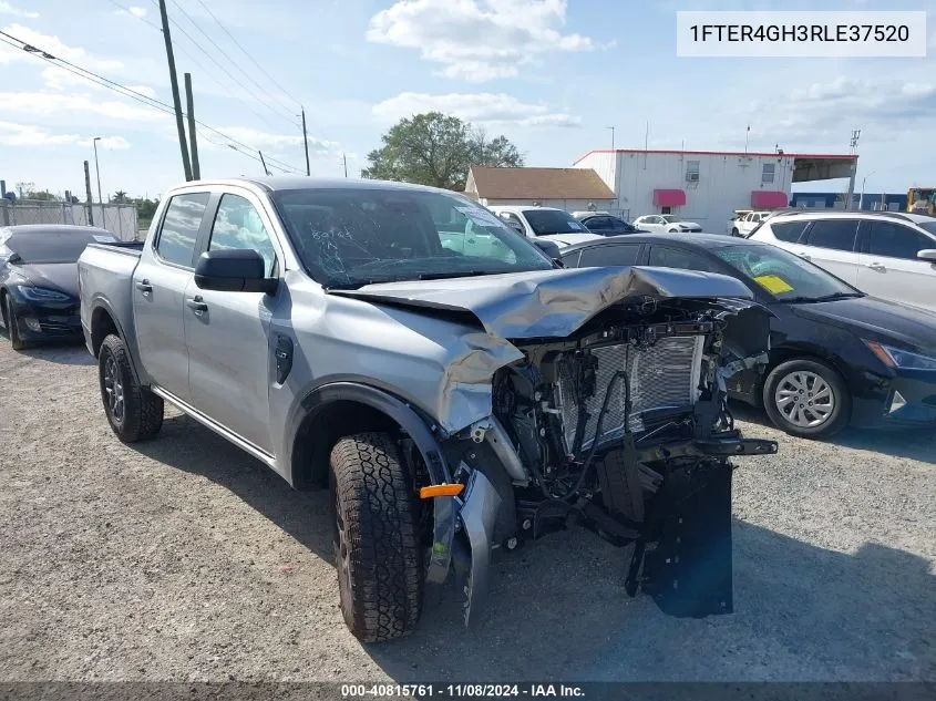 2024 Ford Ranger Xlt VIN: 1FTER4GH3RLE37520 Lot: 40815761