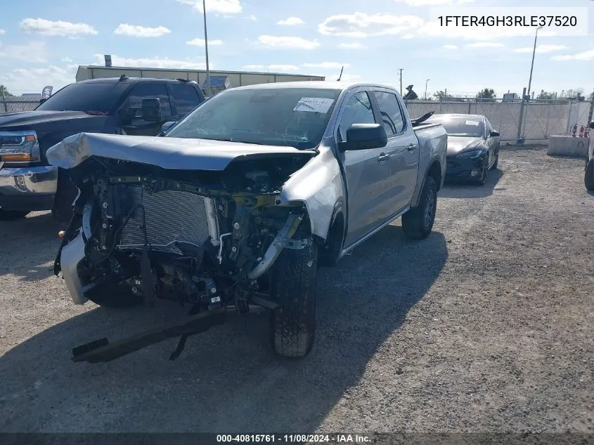 2024 Ford Ranger Xlt VIN: 1FTER4GH3RLE37520 Lot: 40815761