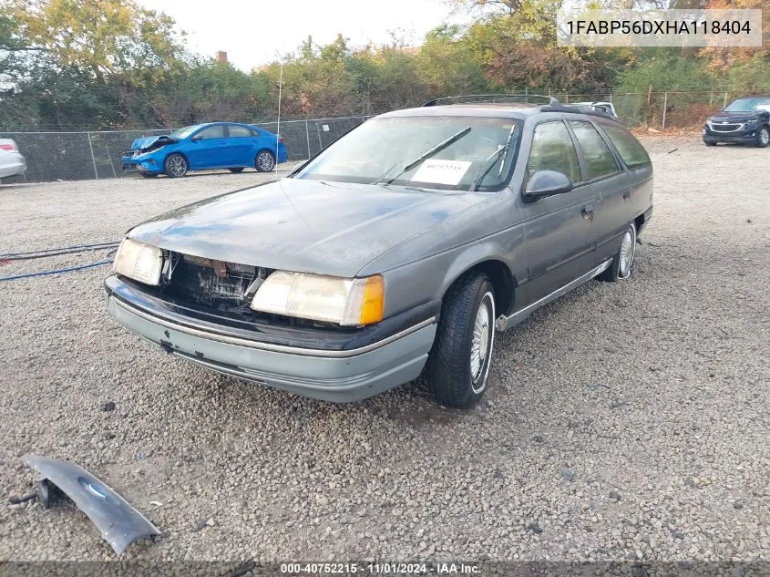 1987 Ford Taurus Mt5 VIN: 1FABP56DXHA118404 Lot: 40752215