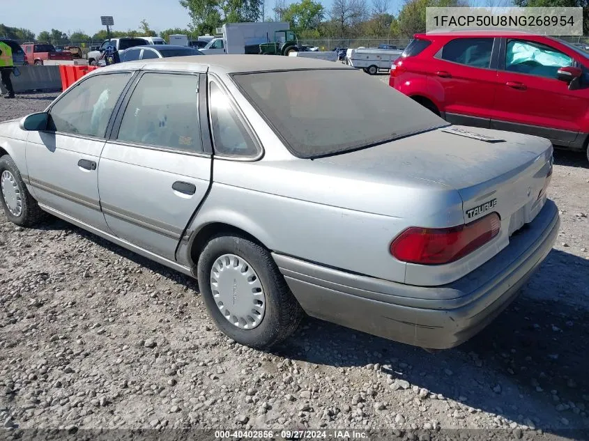 1992 Ford Taurus L VIN: 1FACP50U8NG268954 Lot: 40402856