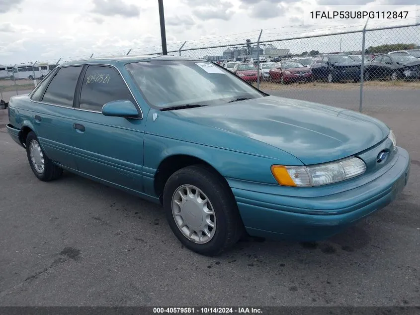 1993 Ford Taurus Lx VIN: 1FALP53U8PG112847 Lot: 40579581