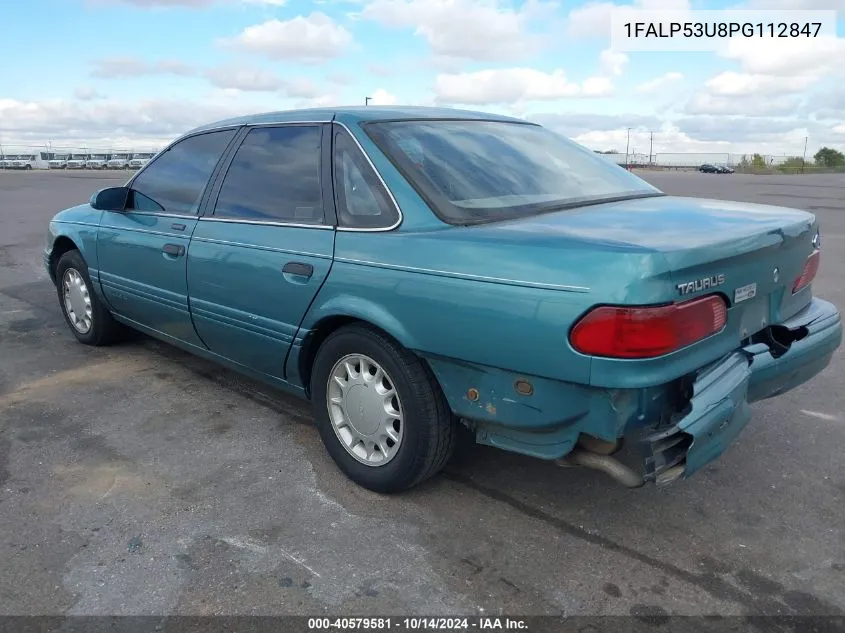 1993 Ford Taurus Lx VIN: 1FALP53U8PG112847 Lot: 40579581