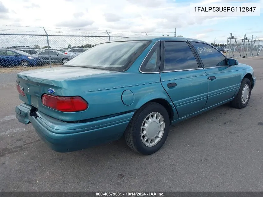 1993 Ford Taurus Lx VIN: 1FALP53U8PG112847 Lot: 40579581