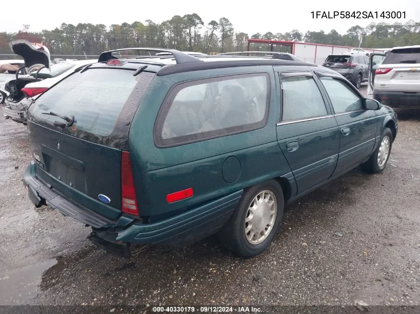 1FALP5842SA143001 1995 Ford Taurus Lx