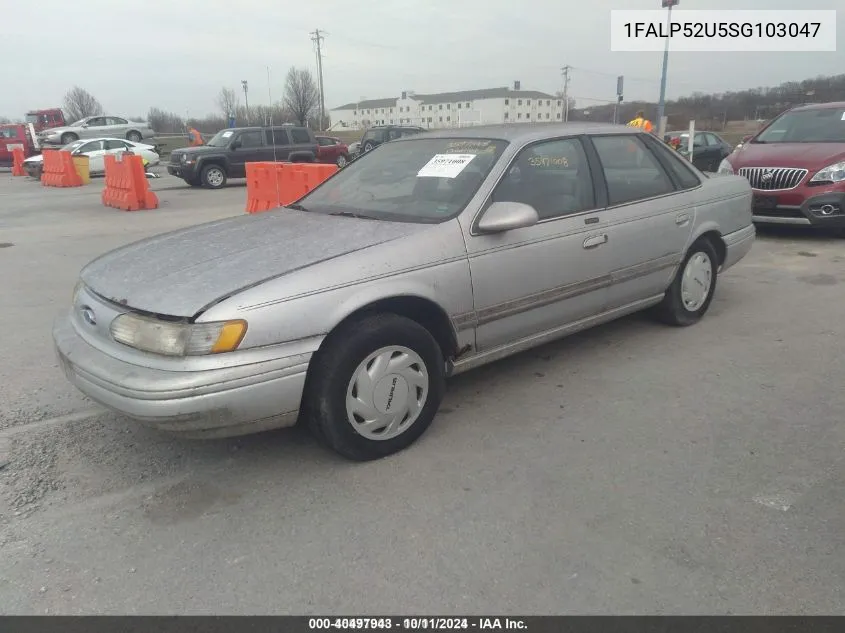 1995 Ford Taurus Gl/Se VIN: 1FALP52U5SG103047 Lot: 40497943