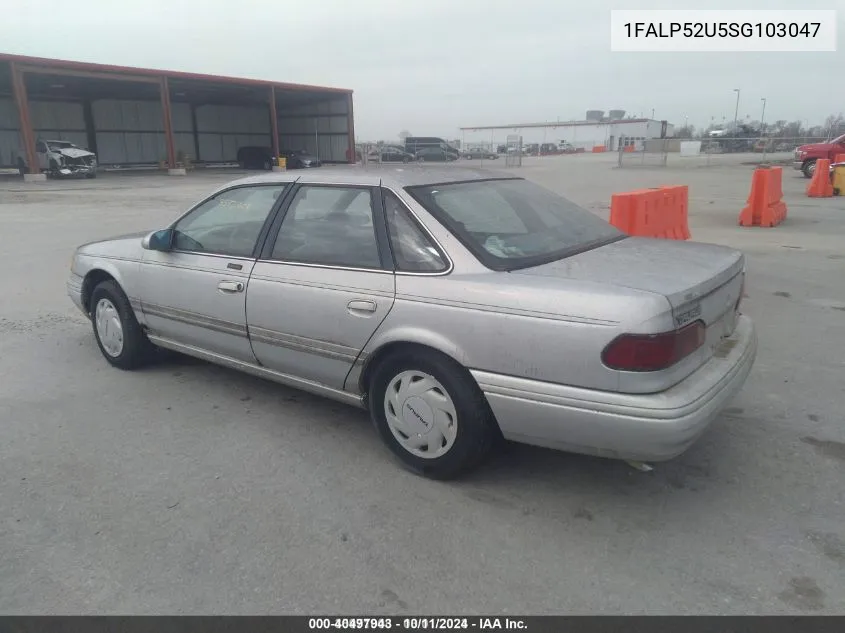 1995 Ford Taurus Gl/Se VIN: 1FALP52U5SG103047 Lot: 40497943