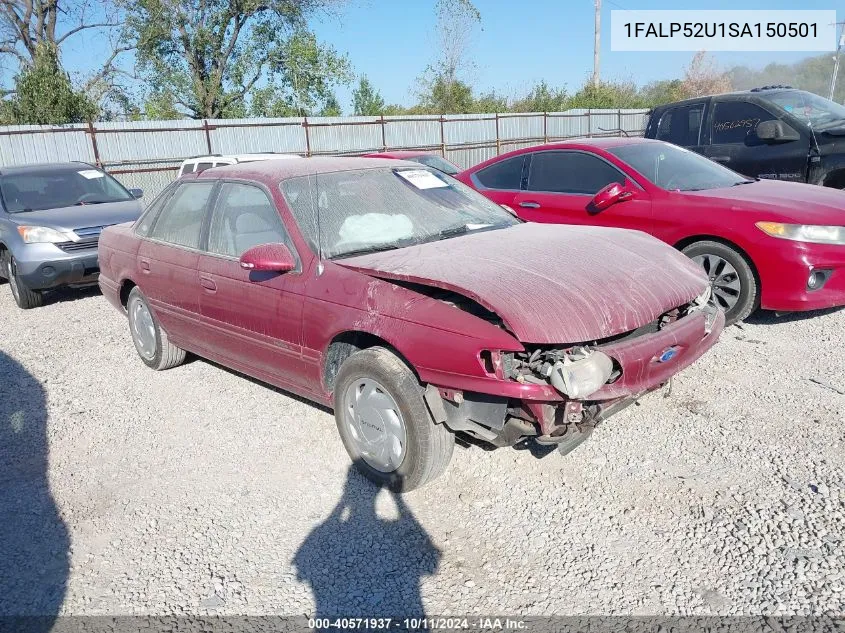 1995 Ford Taurus Gl/Se VIN: 1FALP52U1SA150501 Lot: 40571937