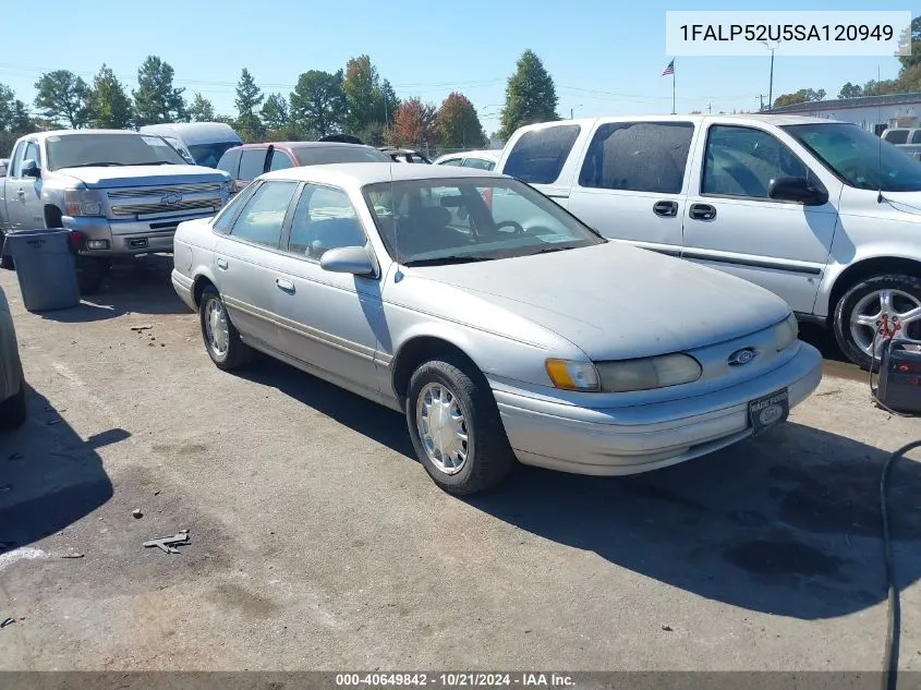 1995 Ford Taurus Gl/Se VIN: 1FALP52U5SA120949 Lot: 40649842