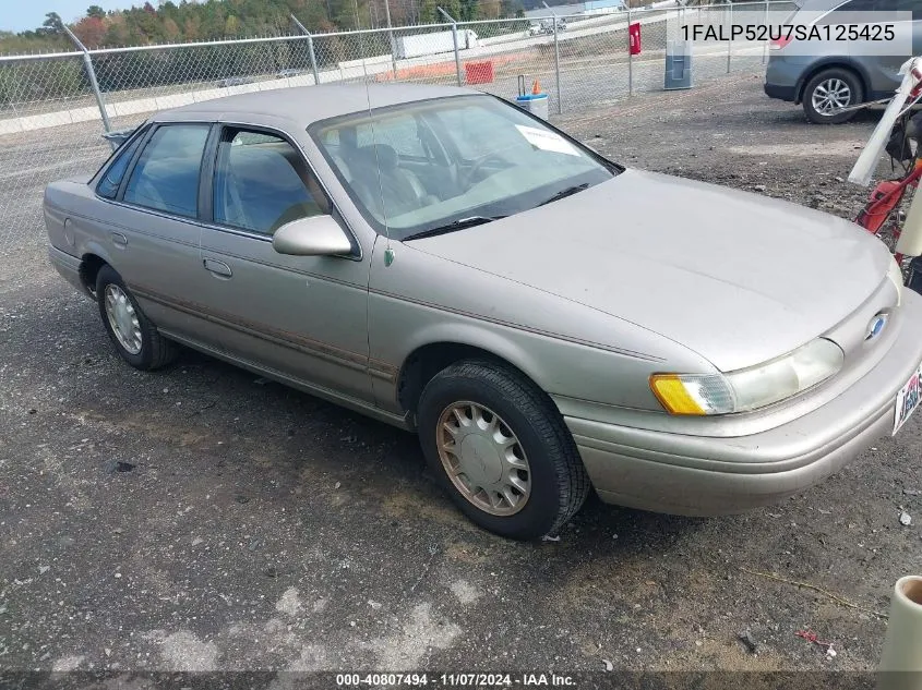 1995 Ford Taurus Gl/Se VIN: 1FALP52U7SA125425 Lot: 40807494