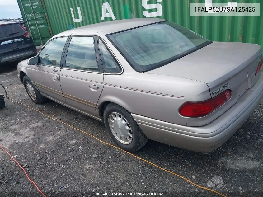 1995 Ford Taurus Gl/Se VIN: 1FALP52U7SA125425 Lot: 40807494