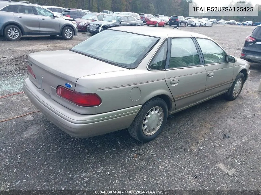 1995 Ford Taurus Gl/Se VIN: 1FALP52U7SA125425 Lot: 40807494