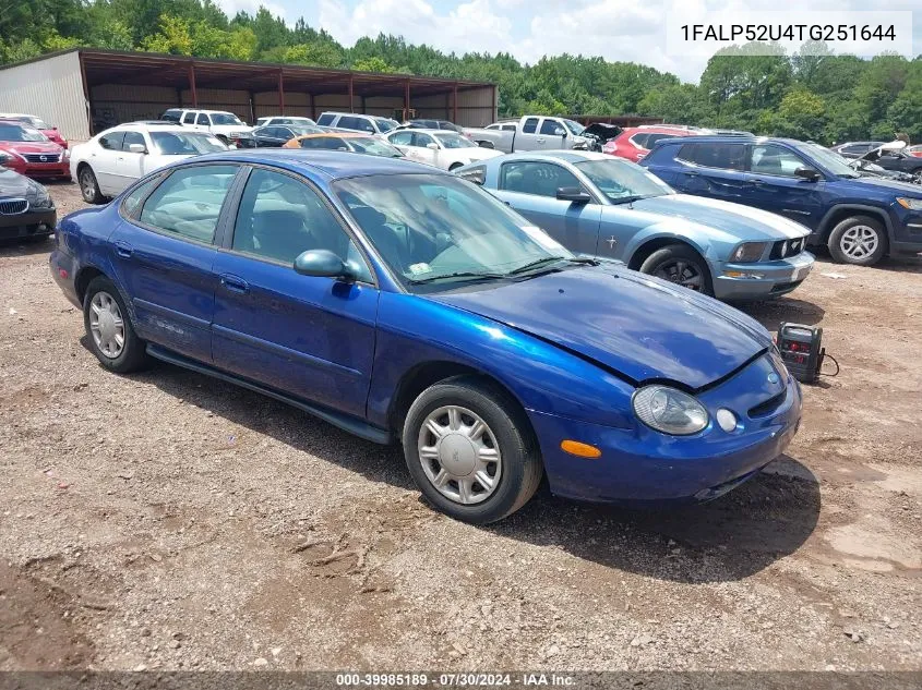 1996 Ford Taurus Gl VIN: 1FALP52U4TG251644 Lot: 39985189