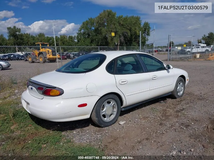 1996 Ford Taurus Gl VIN: 1FALP52U2TG300579 Lot: 40387748