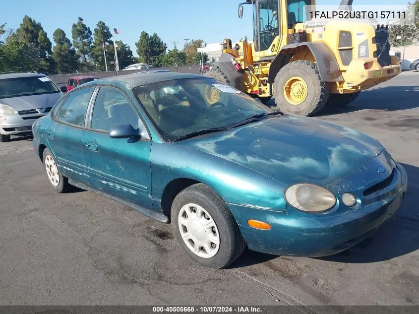 1996 Ford Taurus Gl VIN: 1FALP52U3TG157111 Lot: 40505668