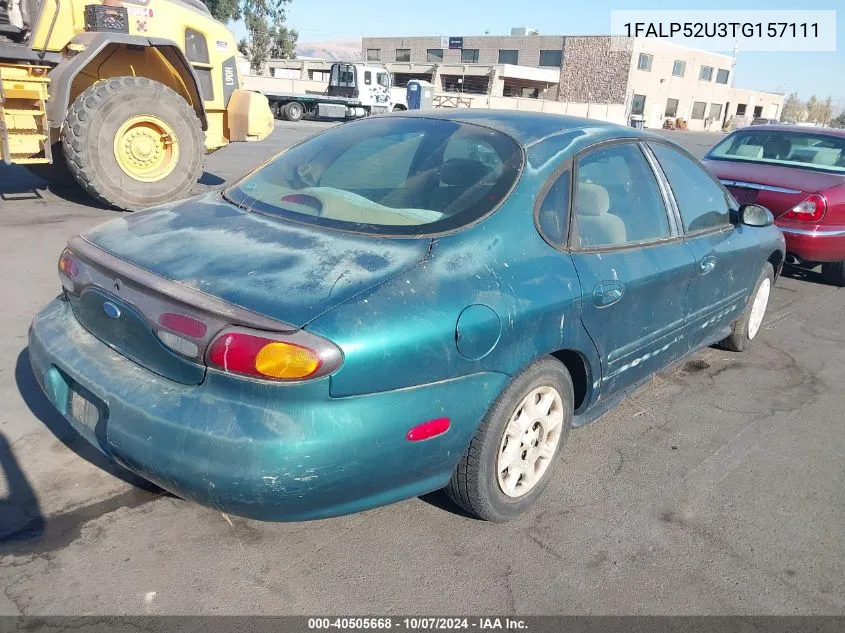 1996 Ford Taurus Gl VIN: 1FALP52U3TG157111 Lot: 40505668