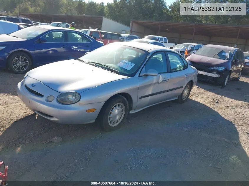 1FALP53S2TA192125 1996 Ford Taurus Lx