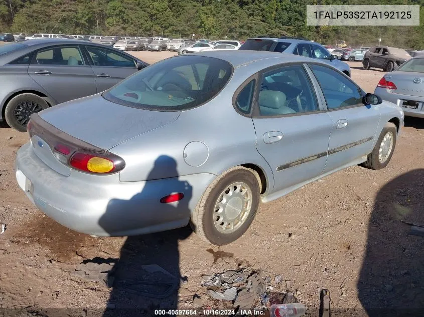 1FALP53S2TA192125 1996 Ford Taurus Lx