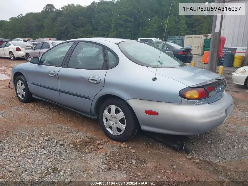 1FALP52U5VA316037 1997 Ford Taurus Gl