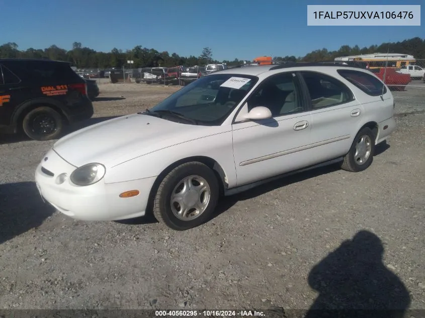 1997 Ford Taurus Gl VIN: 1FALP57UXVA106476 Lot: 40560295