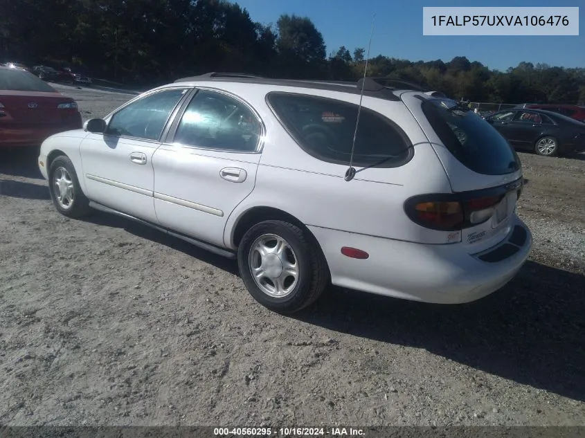 1997 Ford Taurus Gl VIN: 1FALP57UXVA106476 Lot: 40560295