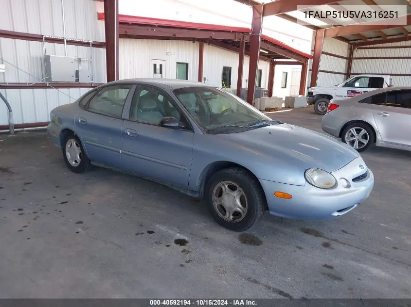 1FALP51U5VA316251 1997 Ford Taurus G