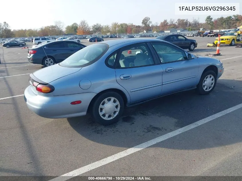 1997 Ford Taurus Gl VIN: 1FALP52U6VG296345 Lot: 40666798