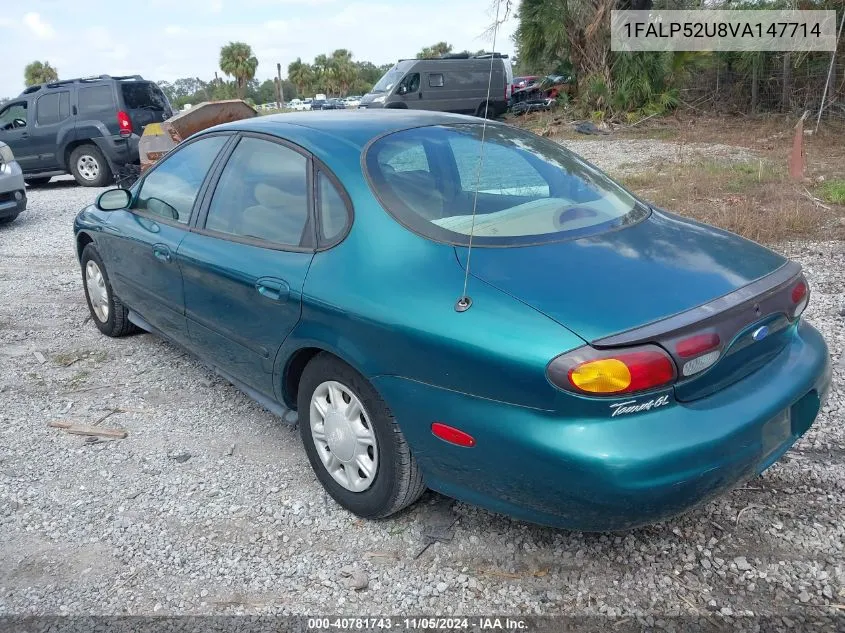 1997 Ford Taurus Gl VIN: 1FALP52U8VA147714 Lot: 40781743