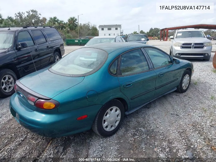 1997 Ford Taurus Gl VIN: 1FALP52U8VA147714 Lot: 40781743