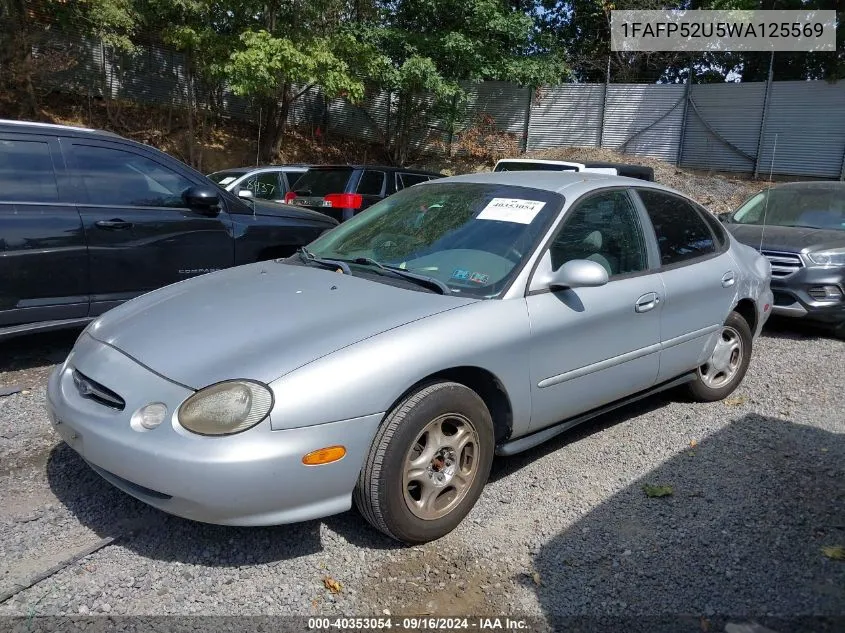 1998 Ford Taurus Lx/Se VIN: 1FAFP52U5WA125569 Lot: 40353054