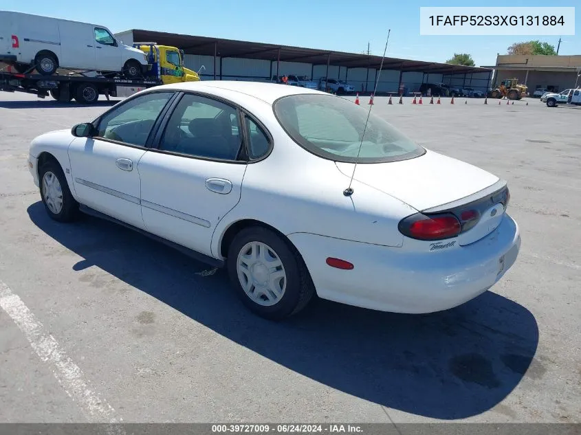 1999 Ford Taurus Lx VIN: 1FAFP52S3XG131884 Lot: 39727009